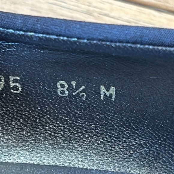 Stuart Weitzman Brown Stretch Nylon Loafers Platform Women's Size 8.5 - Picture 10 of 12